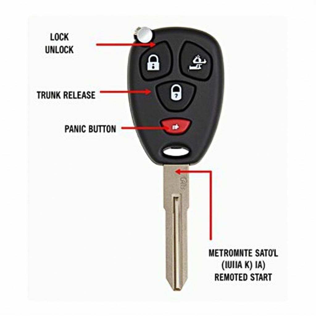 2013 Chevy Cruze LT Key Fob Functions and Features