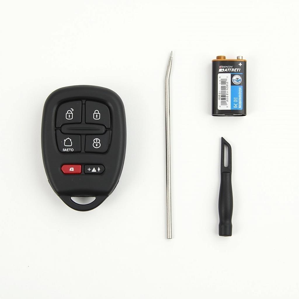 2013 Chevy Malibu Key Fob Disassembly Tools