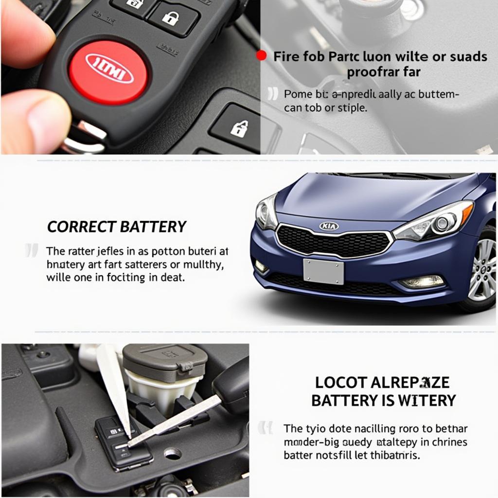 Replacing the battery in a 2013 Kia Forte EX key fob