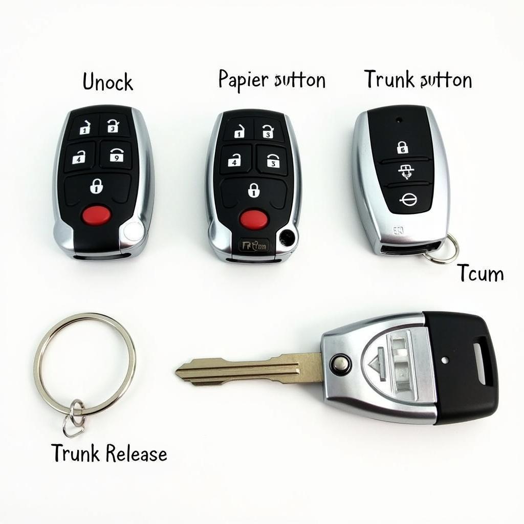 2013 Lexus RX350 Key Fob Functions