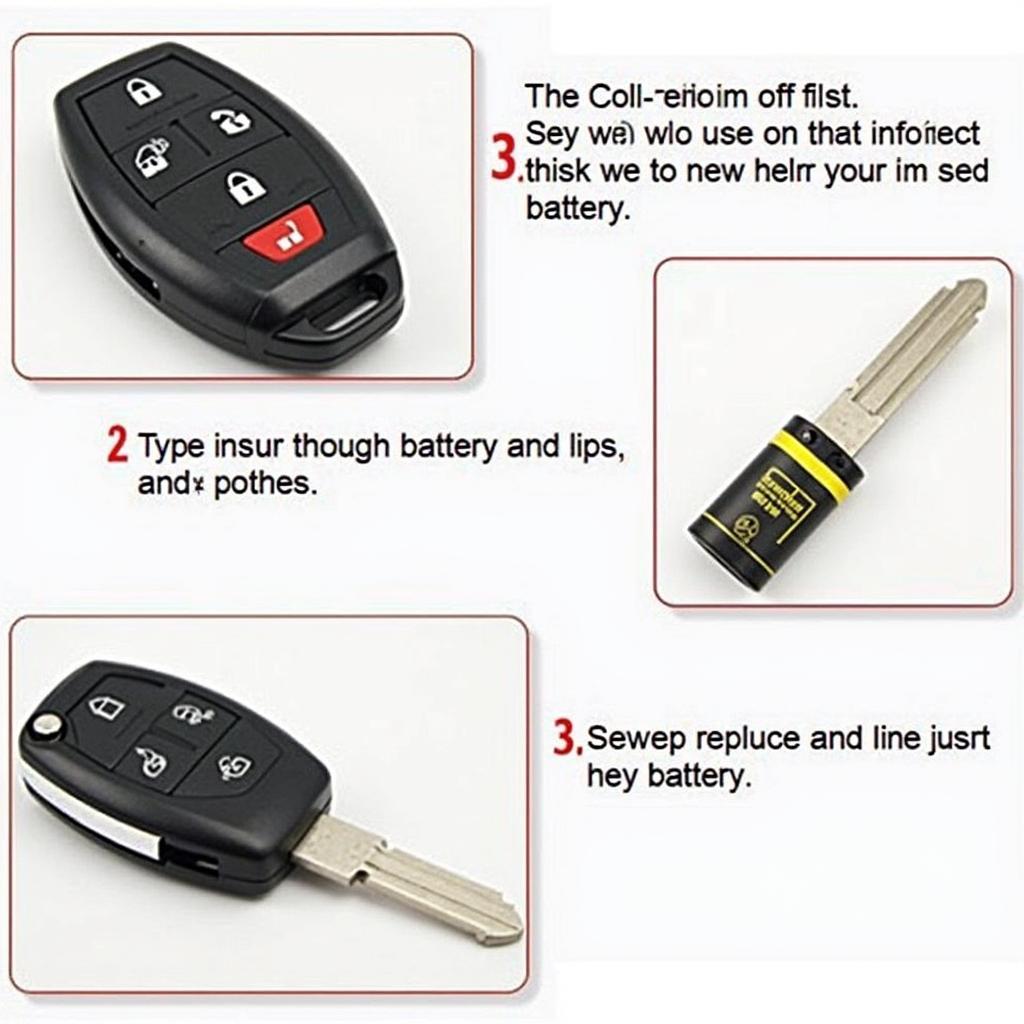 Replacing the battery in a 2013 Nissan Altima key fob