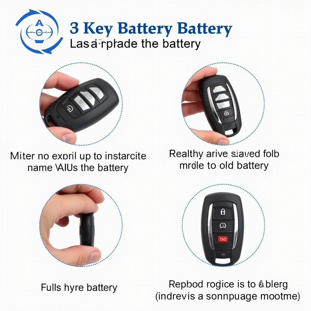 Replacing the battery in a 2013 Volvo XC60 key fob