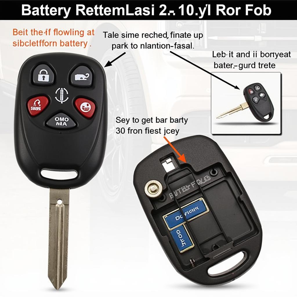 Replacing the Key Fob Battery in a 2014 Ford Flex