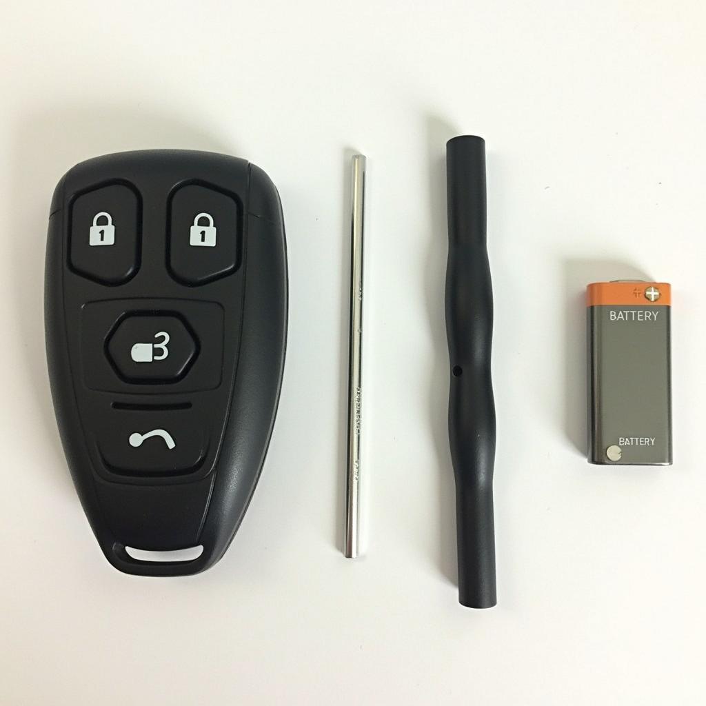 Replacing the key fob battery in a 2015 Toyota Camry