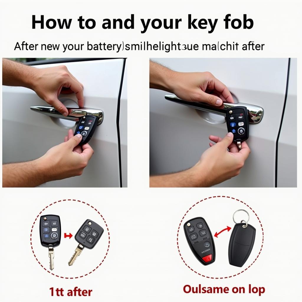 Testing a 2016 Cadillac Key Fob After Battery Replacement