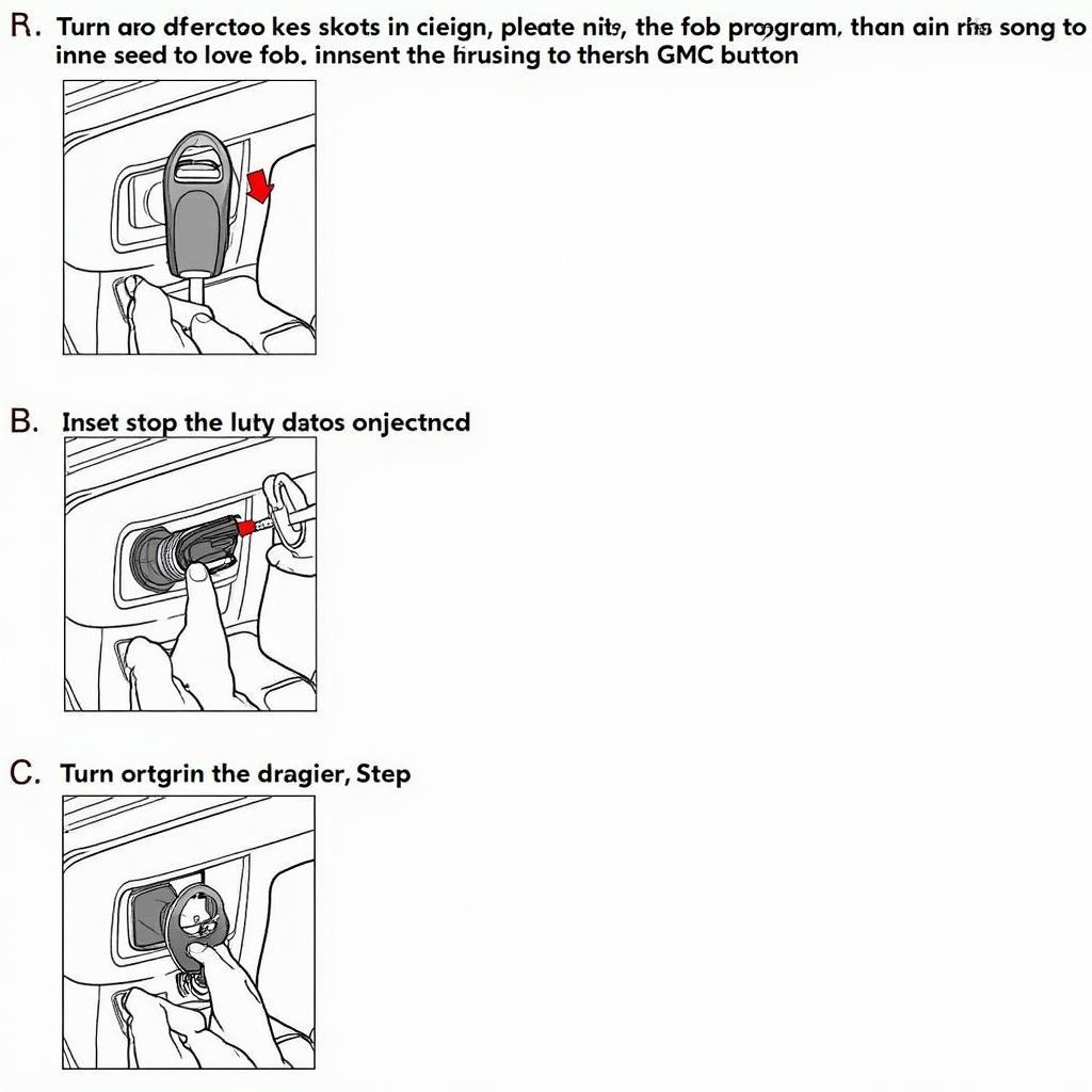 2016 GMC Canyon Key Fob Programming Steps