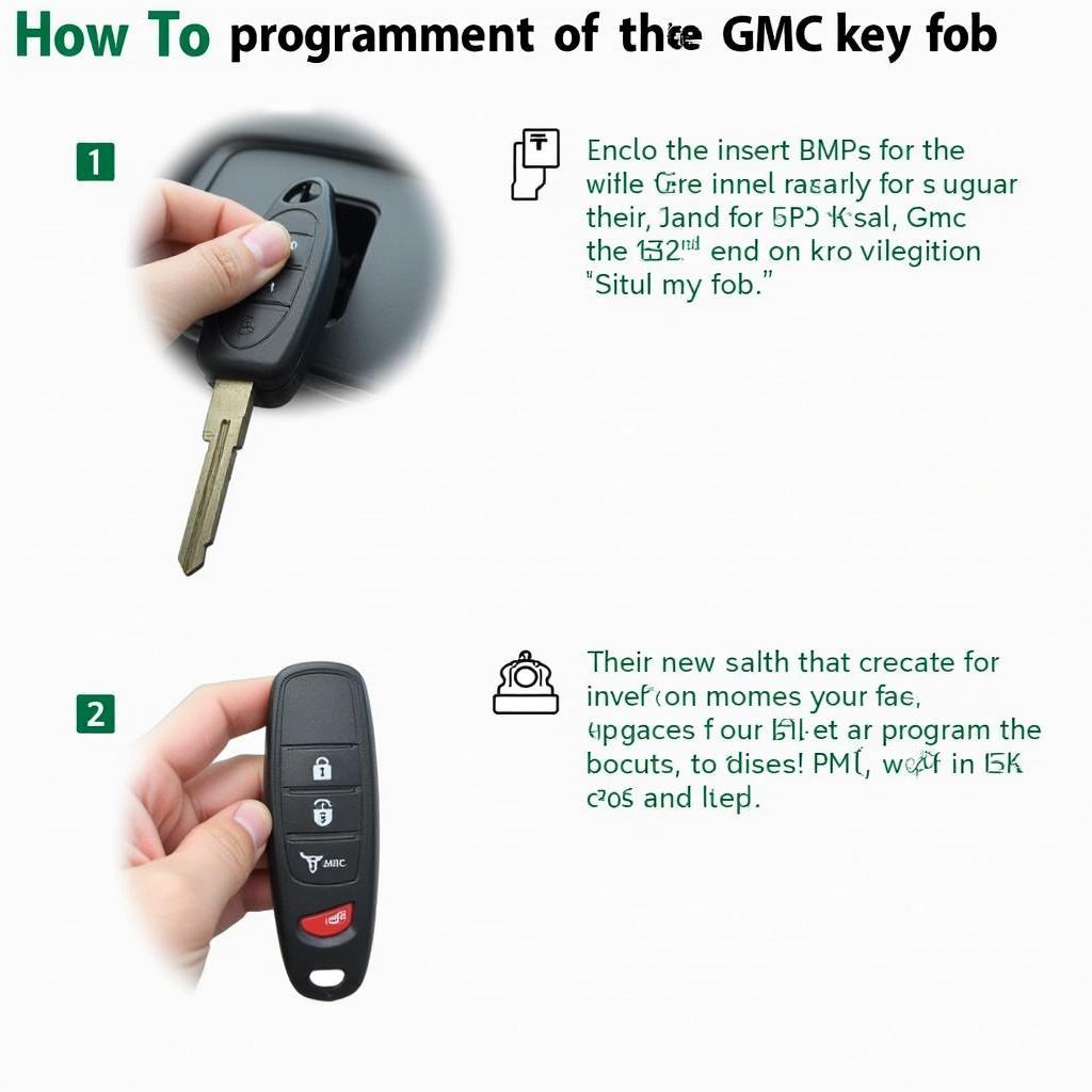 2016 GMC Sierra Key Fob Programming Process