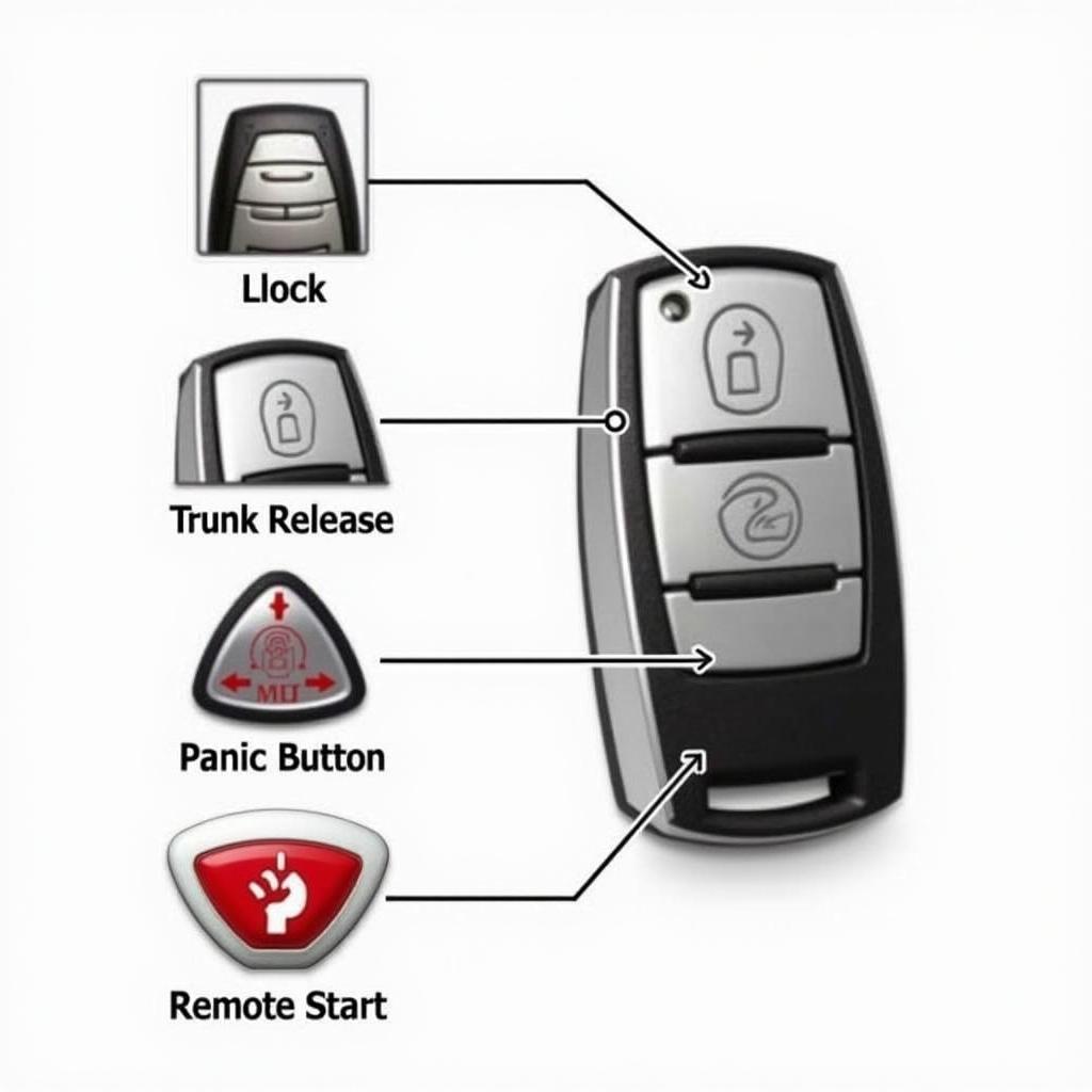 2016 Lexus ES 350 Key Fob Functions