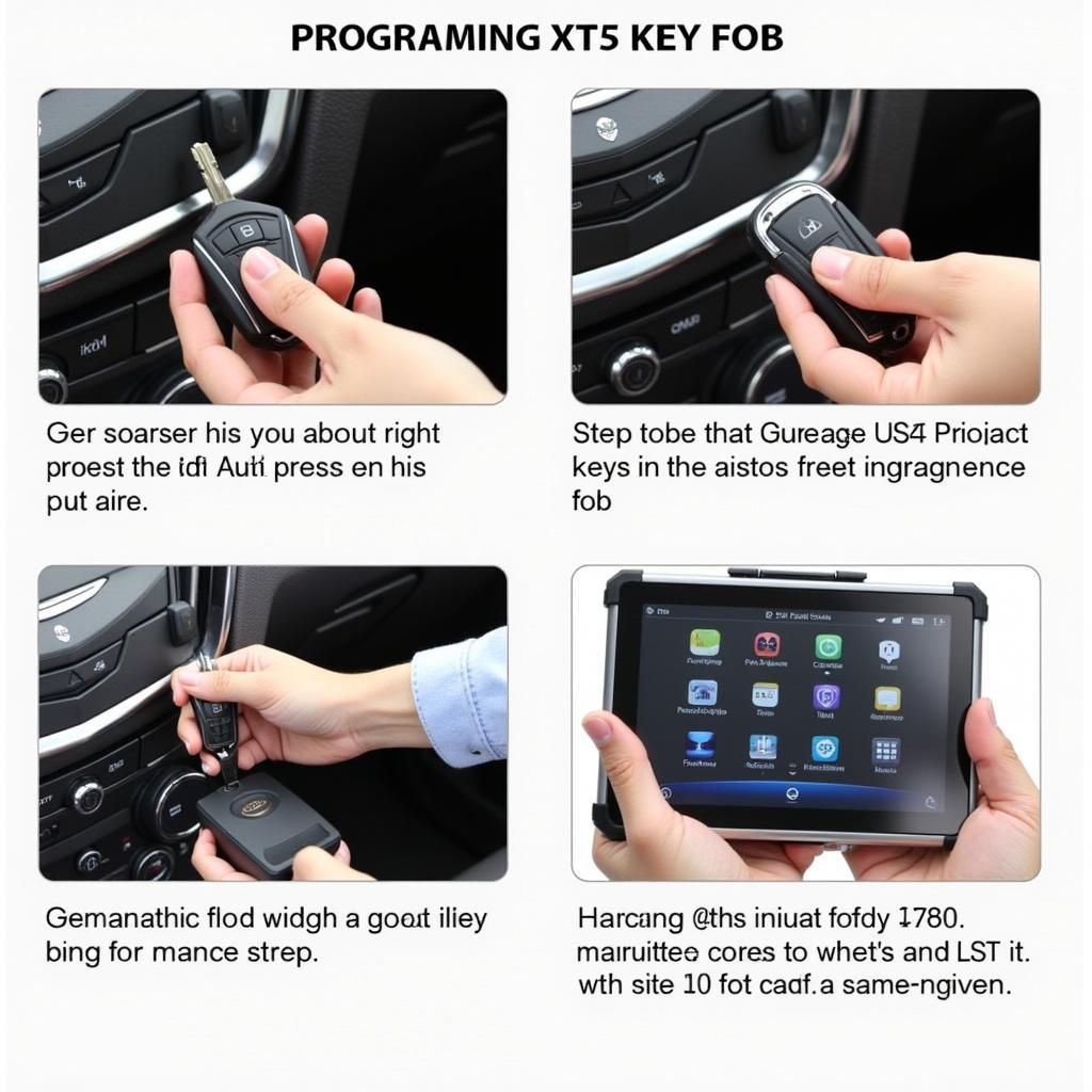 2017 Cadillac XT5 Key Fob Programming Process