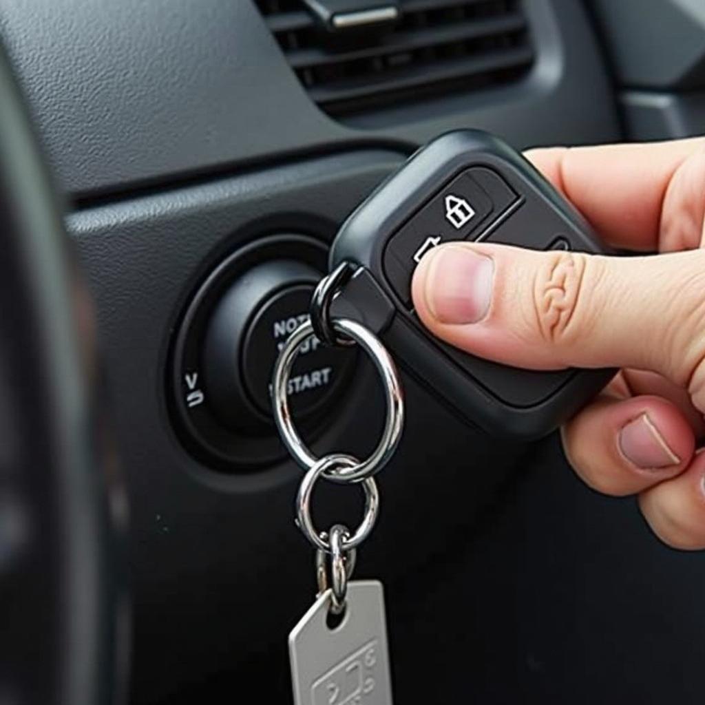 Starting a 2017 Chrysler Pacifica with a Broken Key Fob using the Passive Entry Bypass