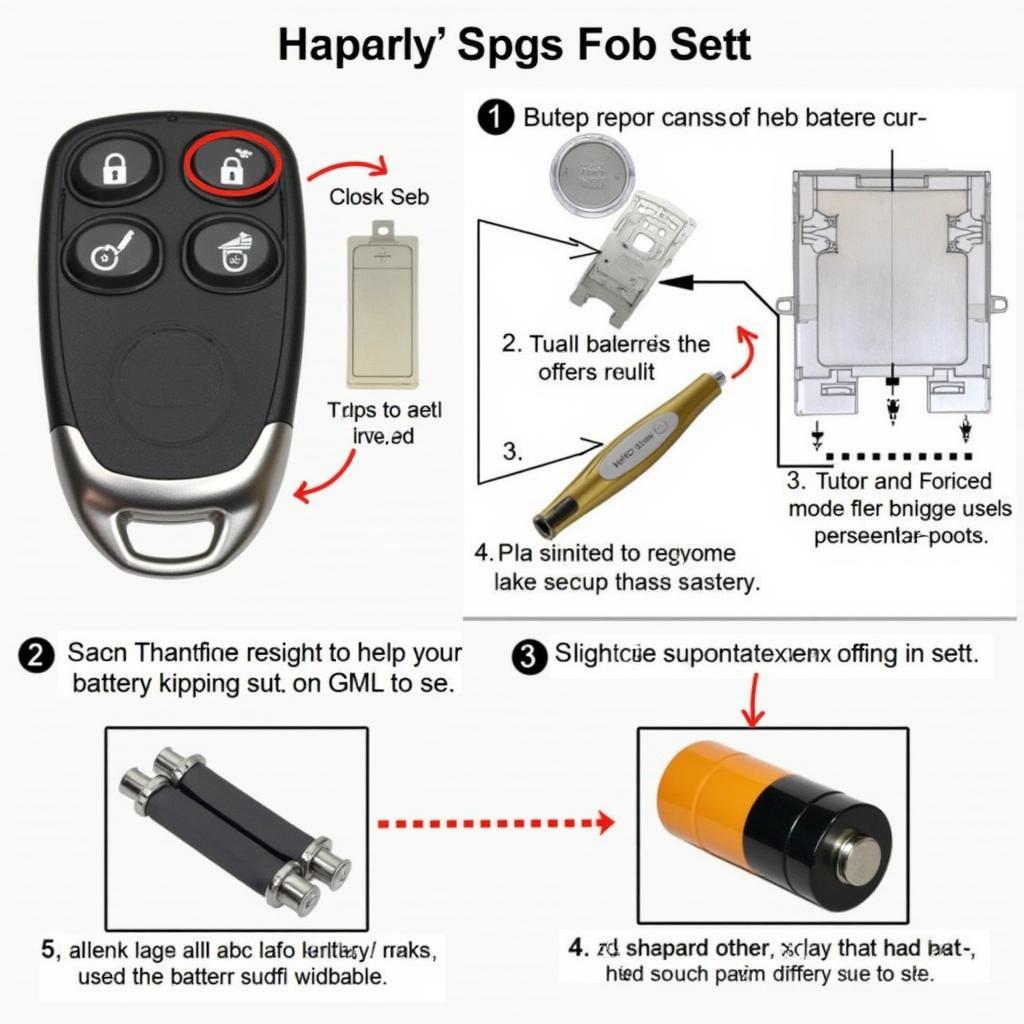 Replacing the Battery in a 2017 GMC Acadia Key Fob