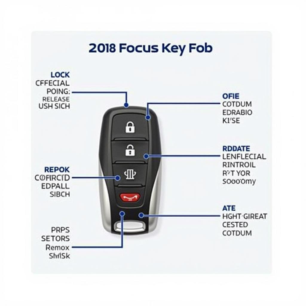 2018 Ford Focus Key Fob Functions