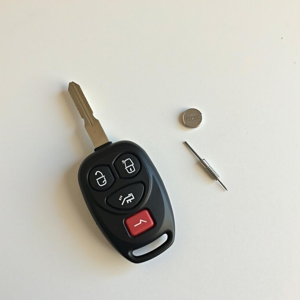 Replacing the battery in a 2018 Kia Sportage key fob