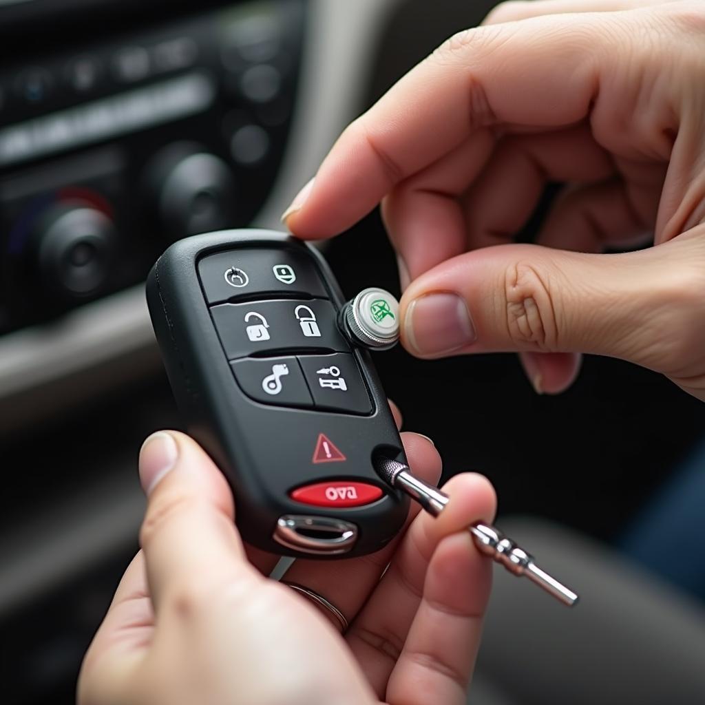 2019 Chrysler Pacifica Key Fob Battery Replacement Steps