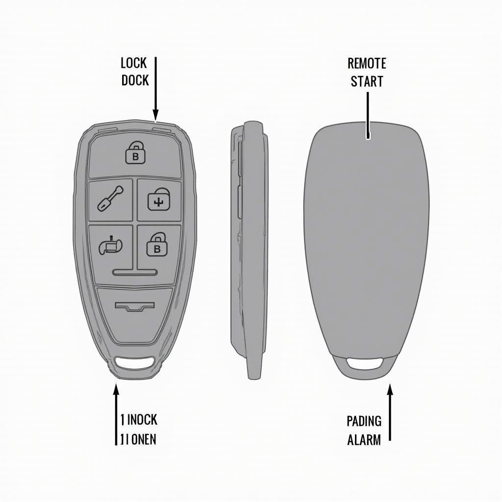 2019 Jeep Cherokee Key Fob Functions: Lock, Unlock, Remote Start, Panic Alarm