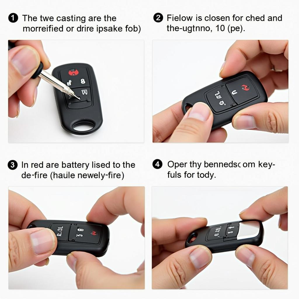 Replacing the Battery in a 2019 Mazda CX-5 Key Fob