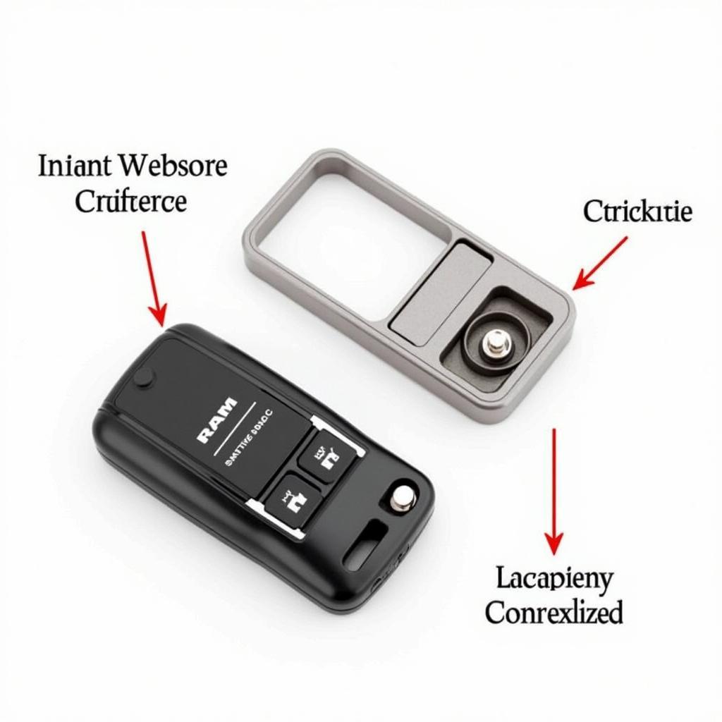 2019 Ram Key Fob Battery Replacement Steps