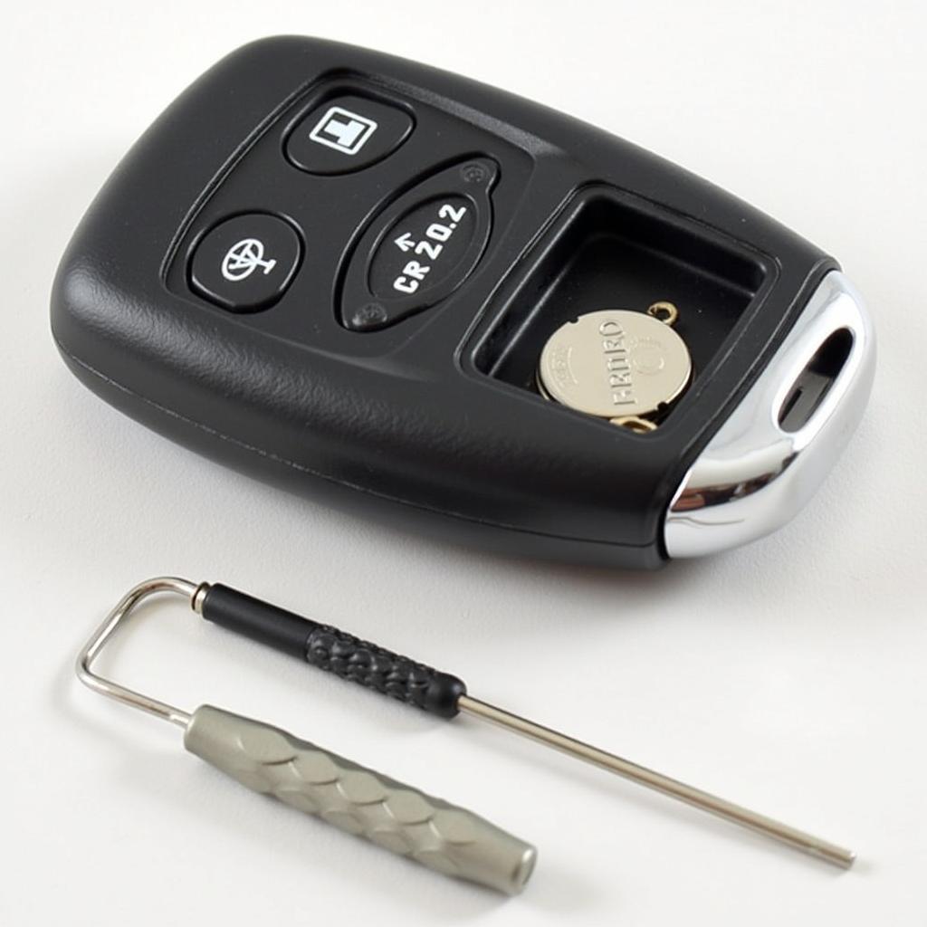 Replacing the Battery in a 2019 Toyota Tacoma Key Fob