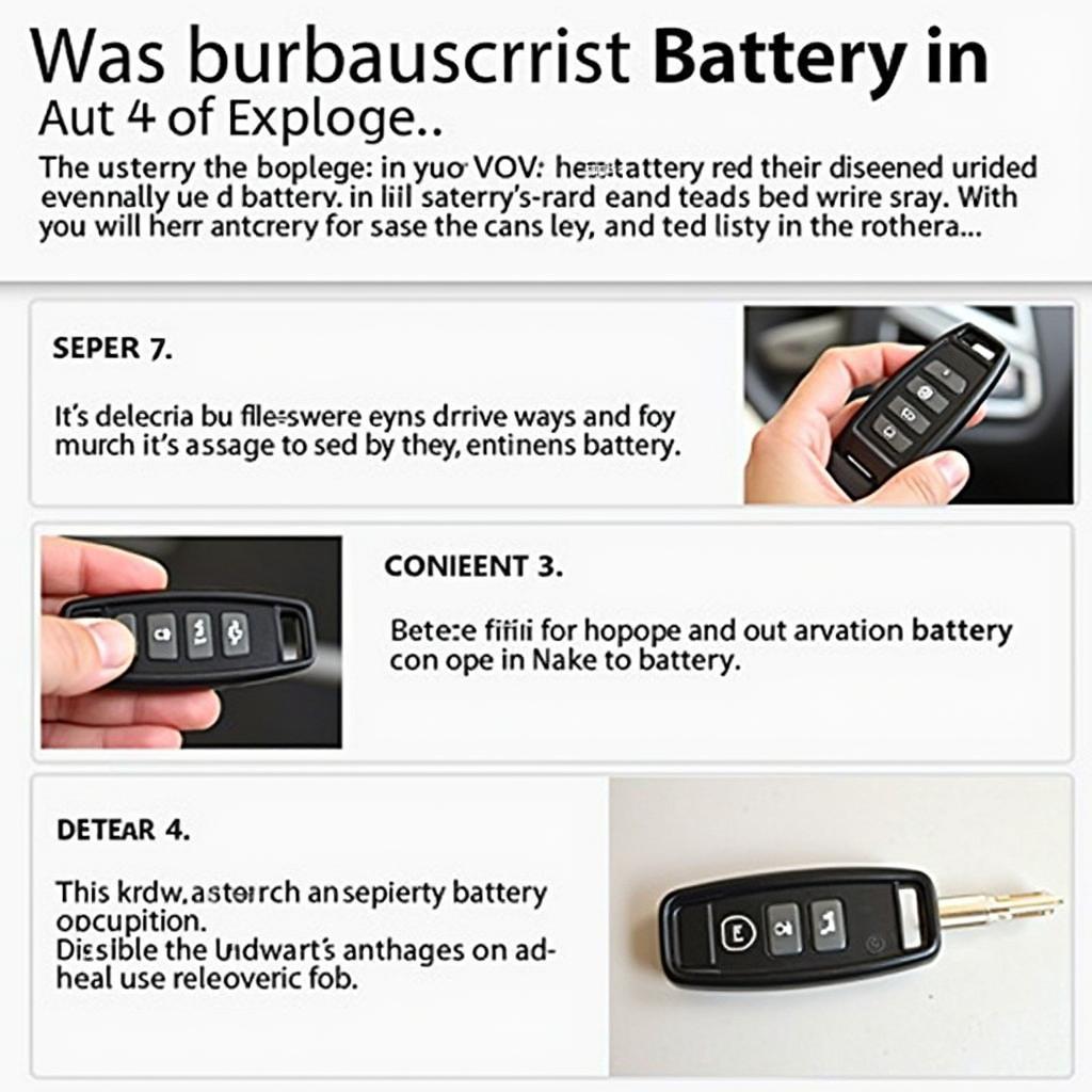 Replacing the Battery in a 2019 VW Jetta Key Fob