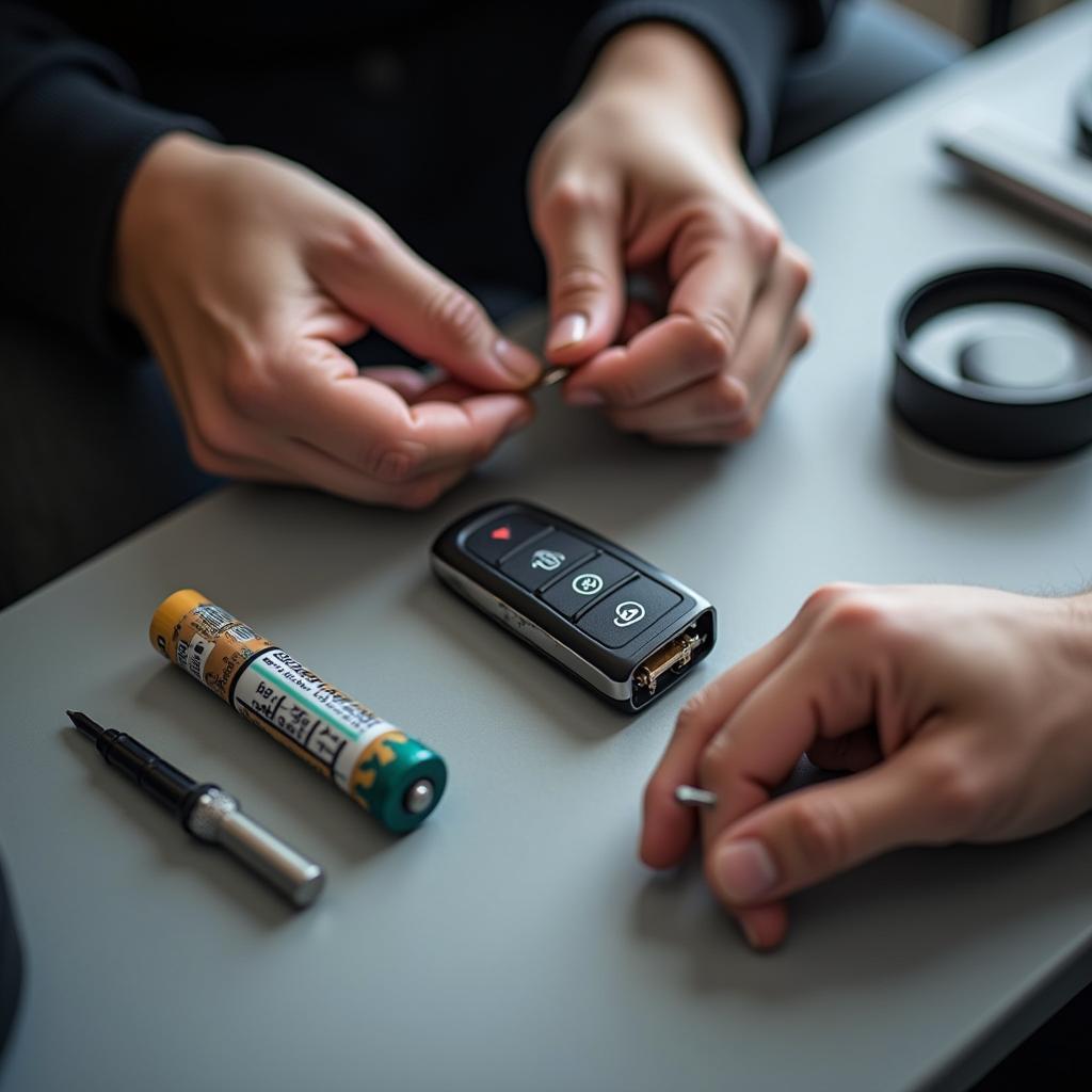 Replacing the Key Fob Battery in a 2020 Subaru Forester