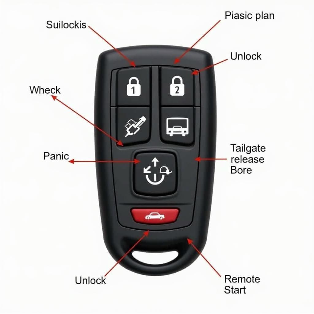 2021 Hyundai Santa Fe Key Fob Buttons Explained