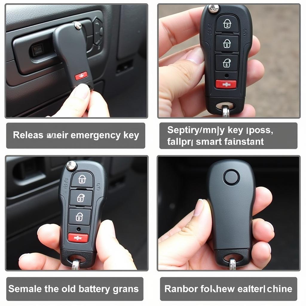 Replacing Key Fob Battery in a 2021 Jeep Wrangler - Step-by-Step Visual Guide