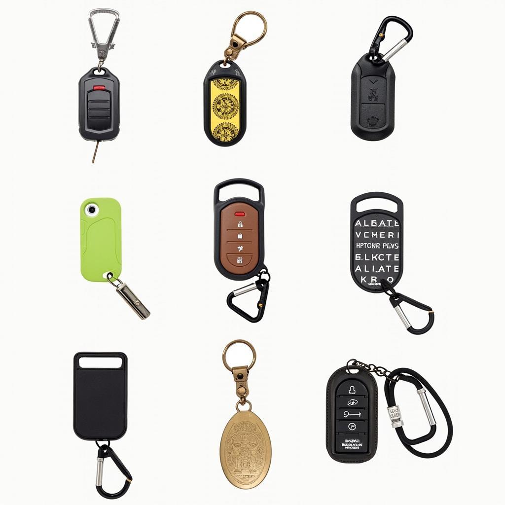 Various 2021 Toyota Key Fob Cover Designs