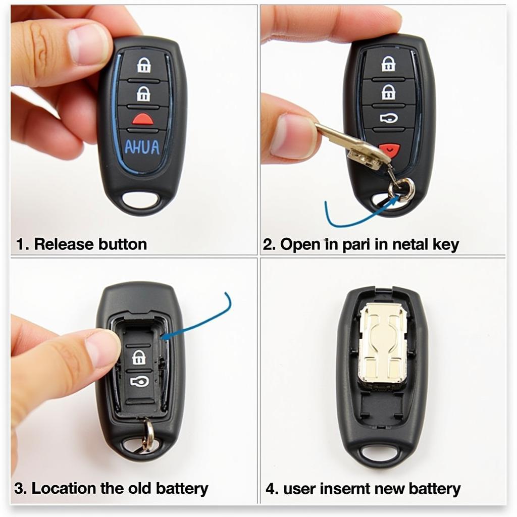 Acura Key Fob Battery Replacement Steps