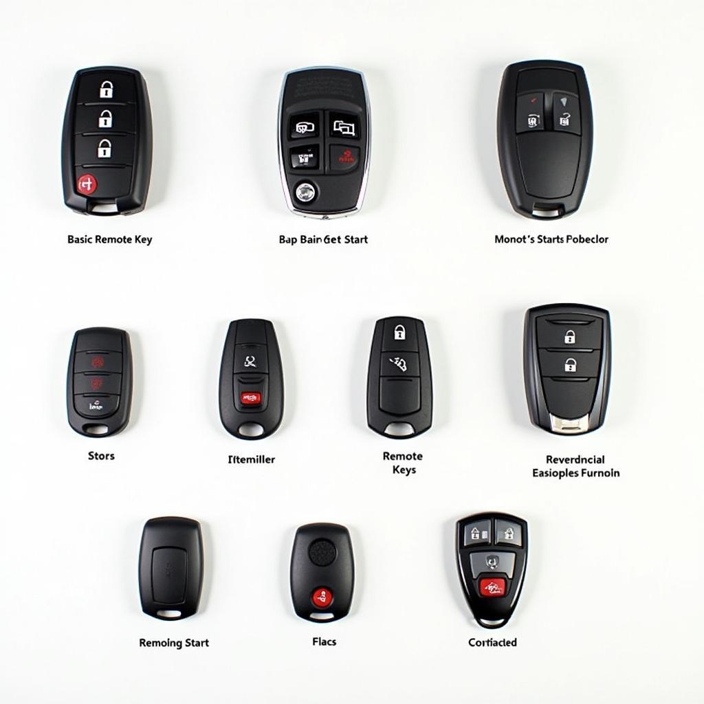 Different Types of Audi Key Fobs