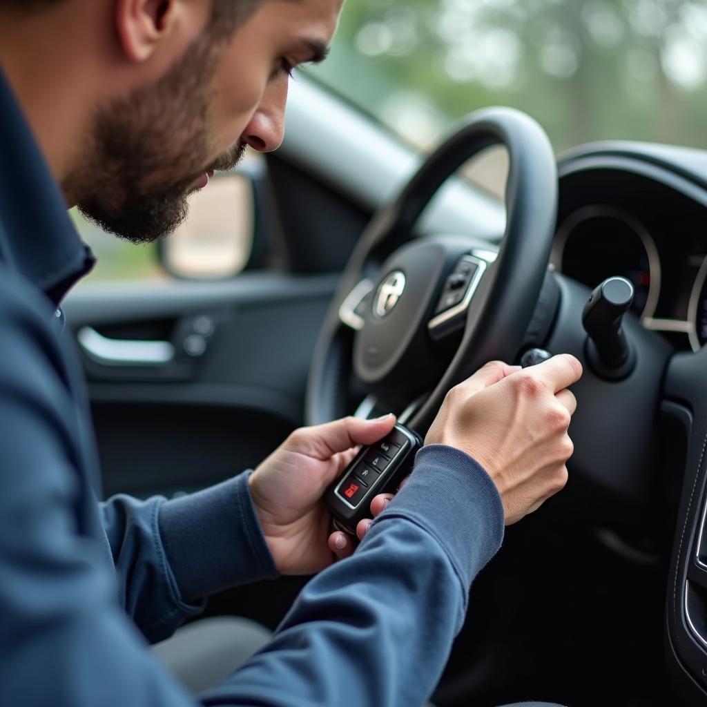 Automotive Locksmith Programming Key Fob