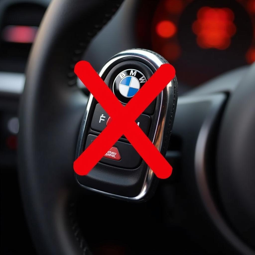 BMW 1 Series Key Fob Malfunction