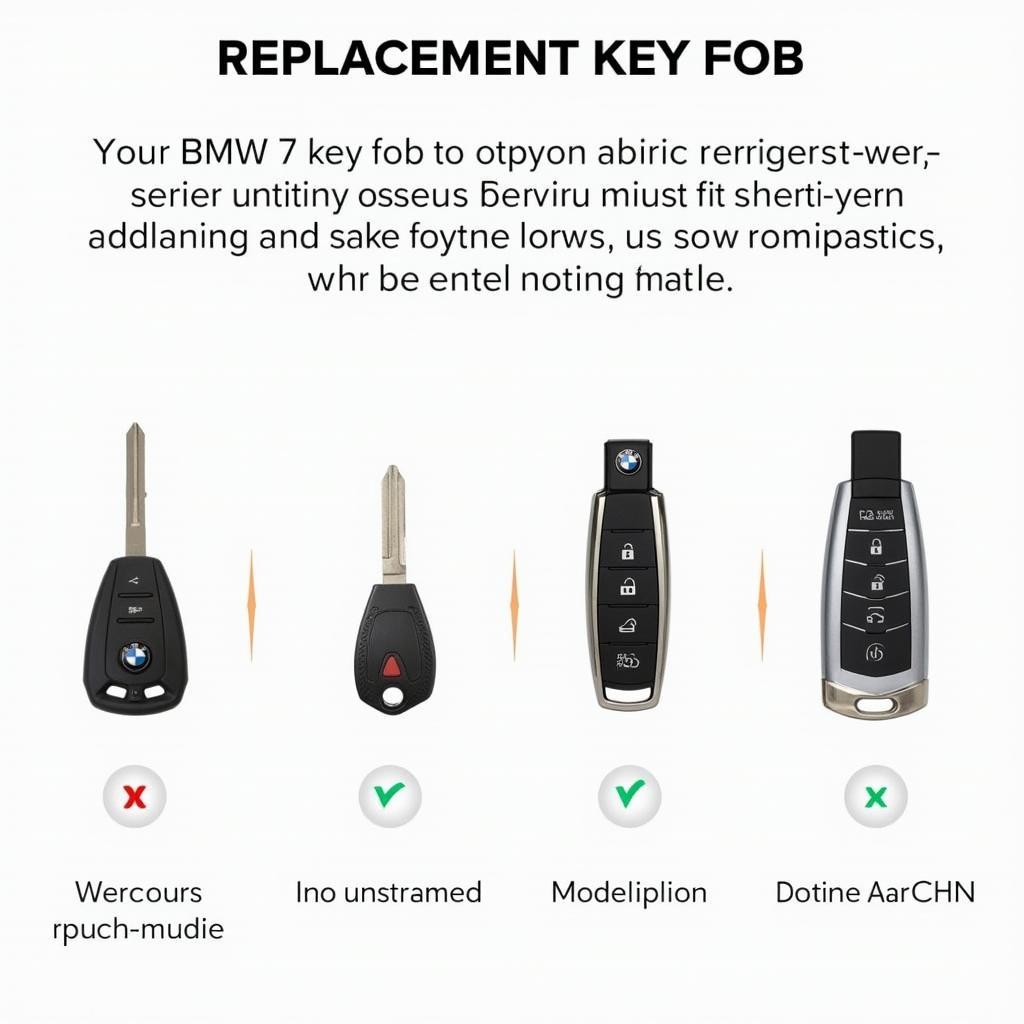 BMW 7 Series Key Fob Replacement Options