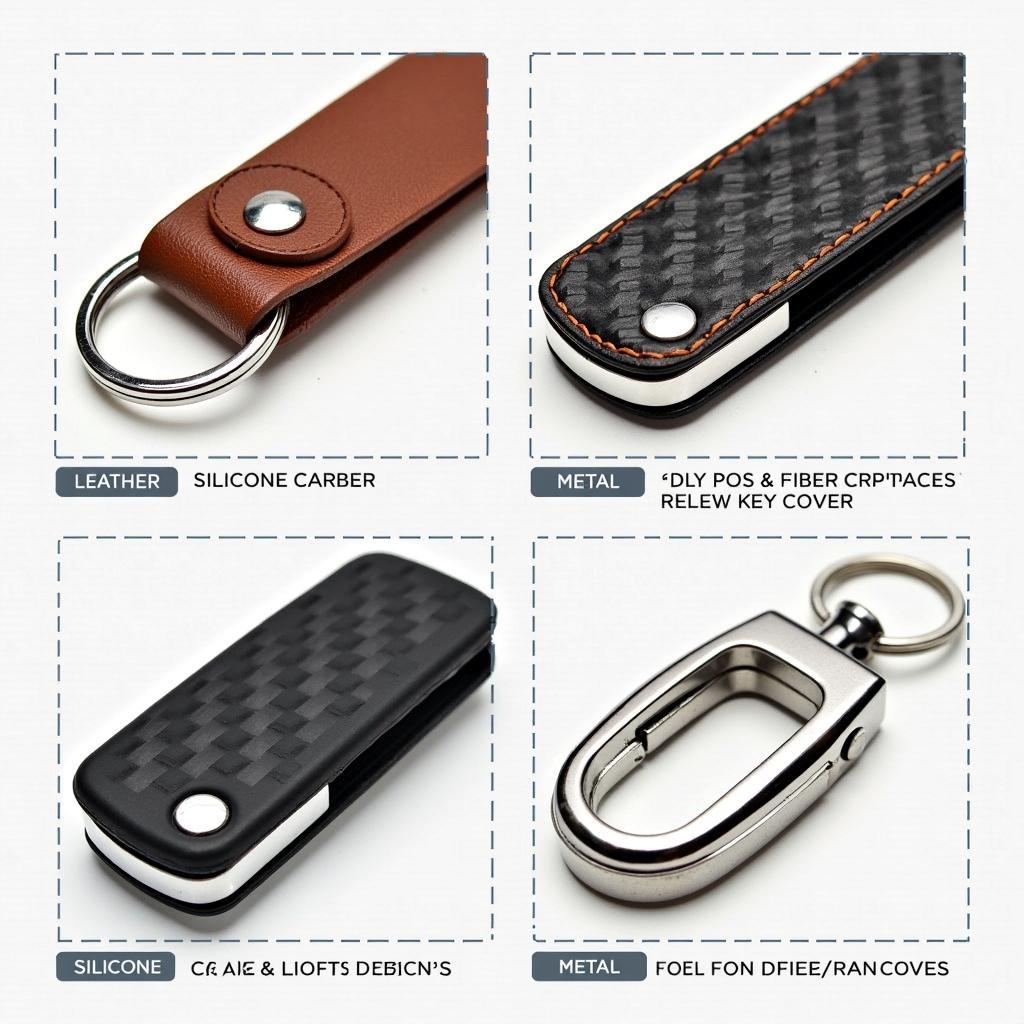 Comparing Different Key Fob Cover Materials