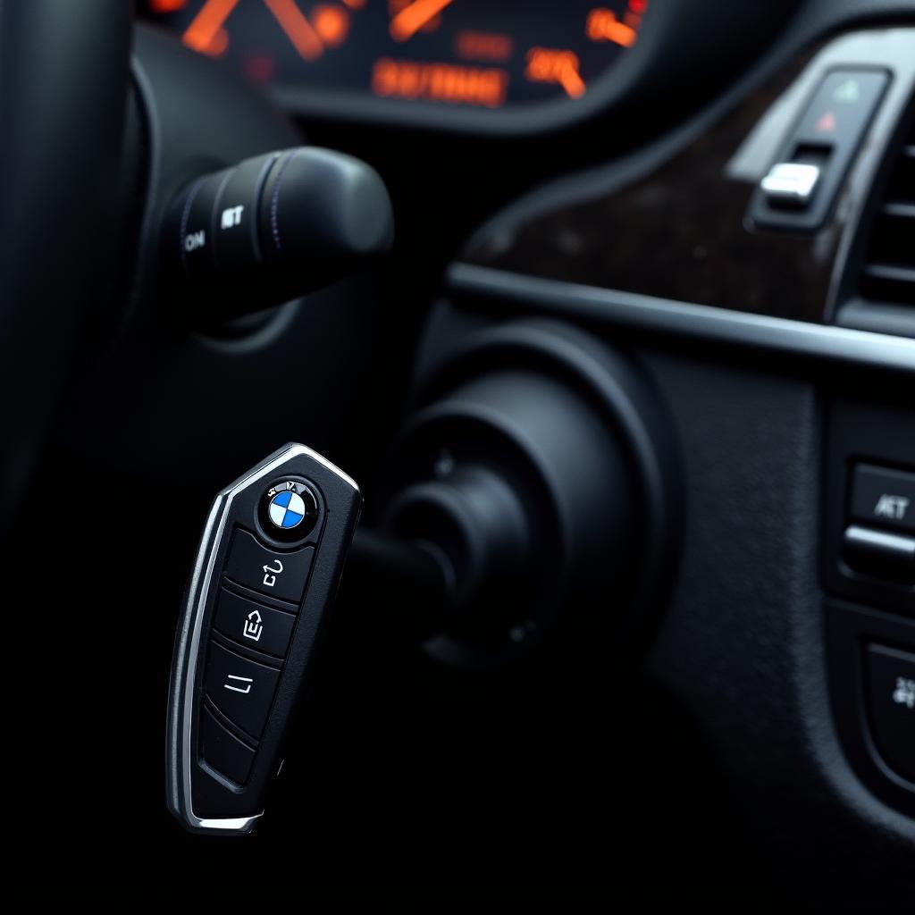 Starting a BMW with the Key Fob in the Ignition