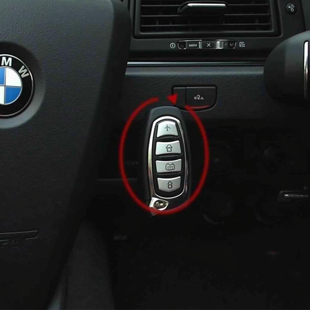 BMW Key Fob Low Battery Indicator