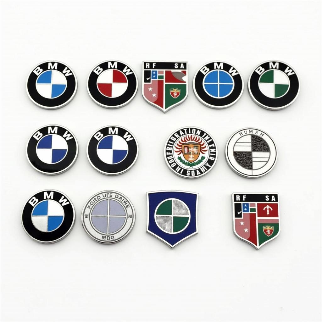 Different Types of BMW Key Fob Roundels