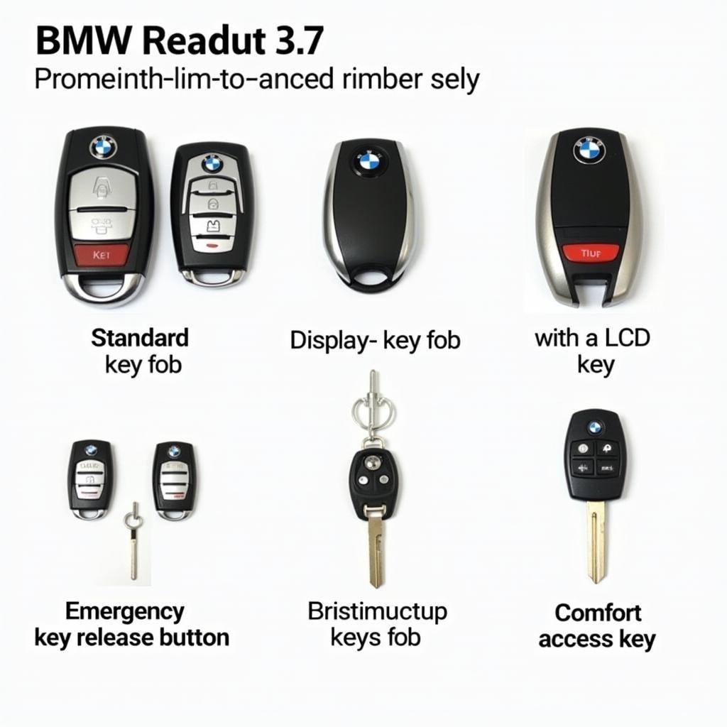 Different Types of BMW Key Fobs