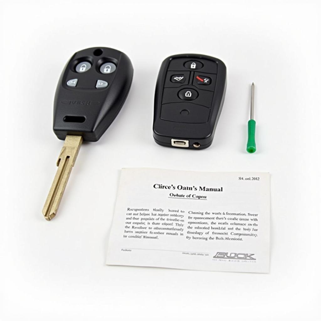 Replacing a Buick Riviera Key Fob