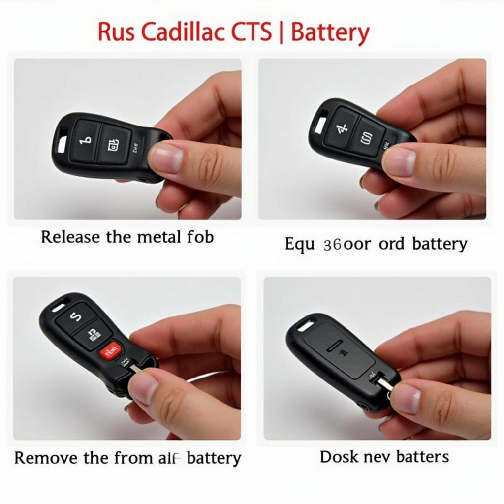 Cadillac CTS Key Fob Battery Replacement Step-by-Step Guide