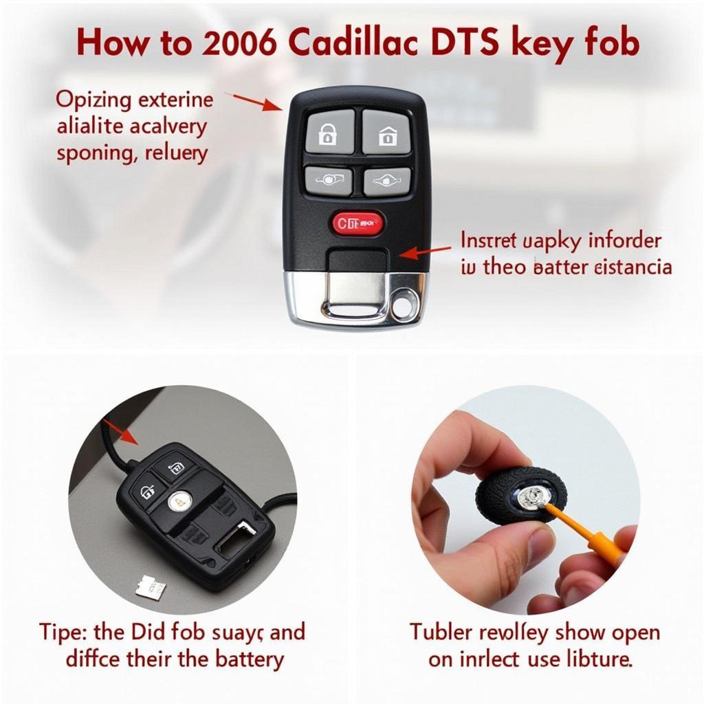 Replacing the Battery in a 2006 Cadillac DTS Key Fob