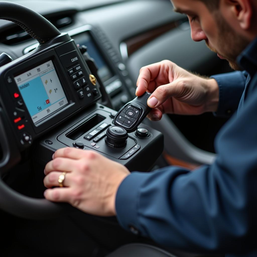 Locksmith Programming a Cadillac Escalade Key Fob