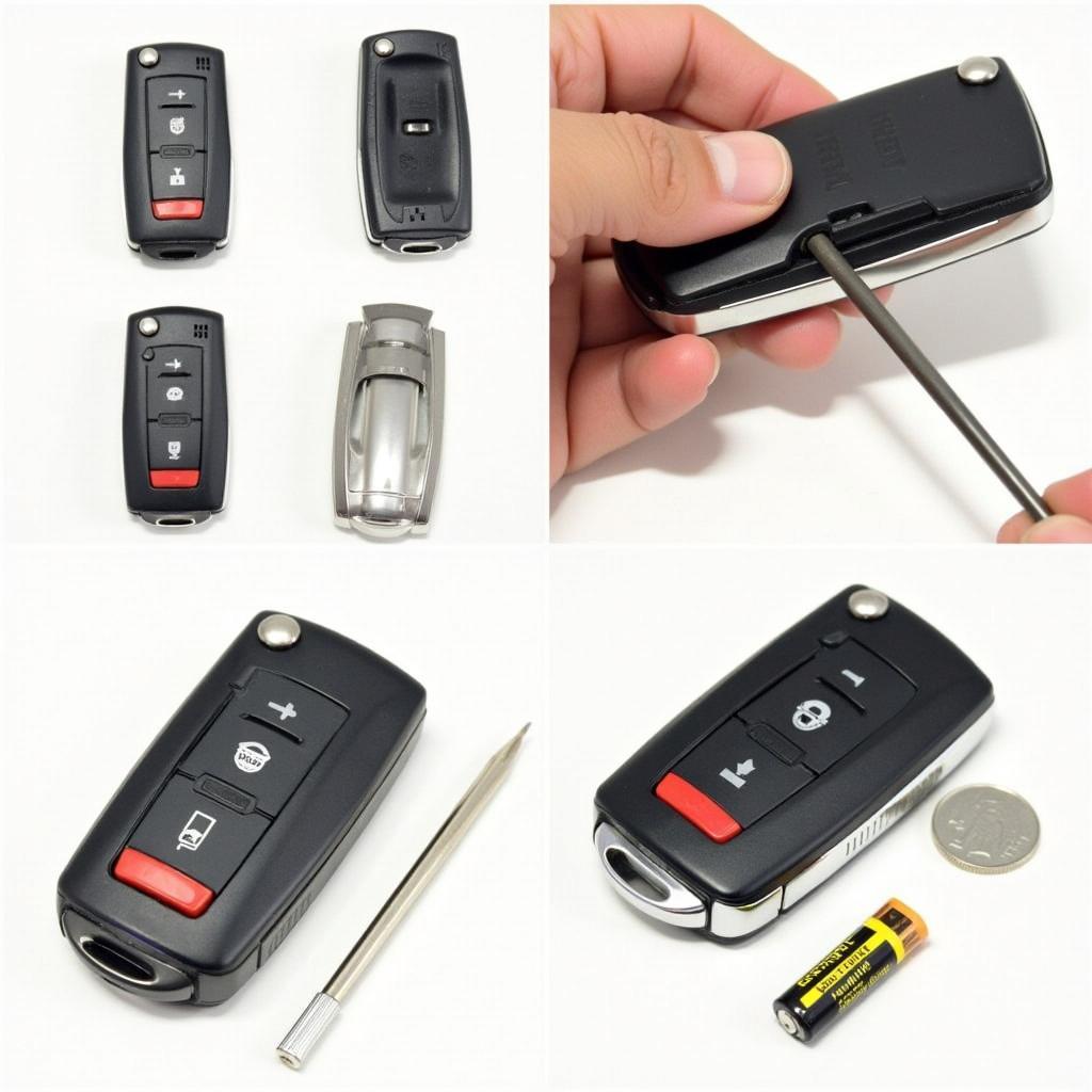 Replacing the battery in a 2021 Cadillac key fob