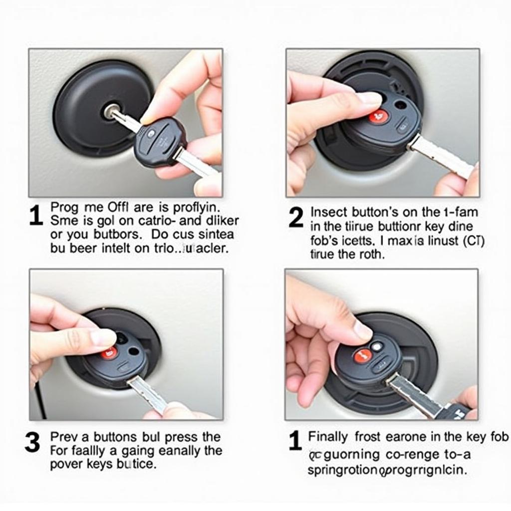 Cadillac Key Fob Programming Process