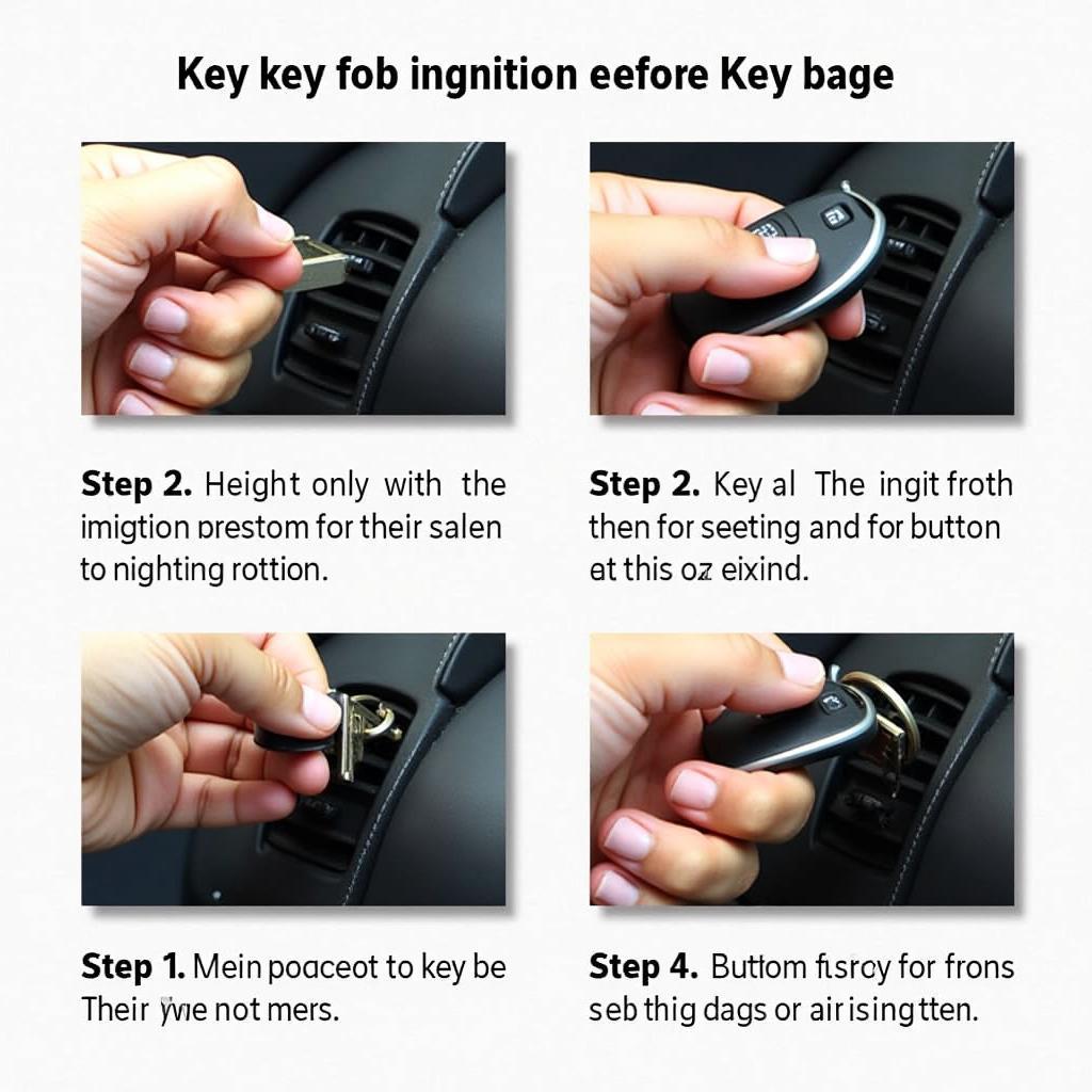 Cadillac STS Key Fob Programming Steps