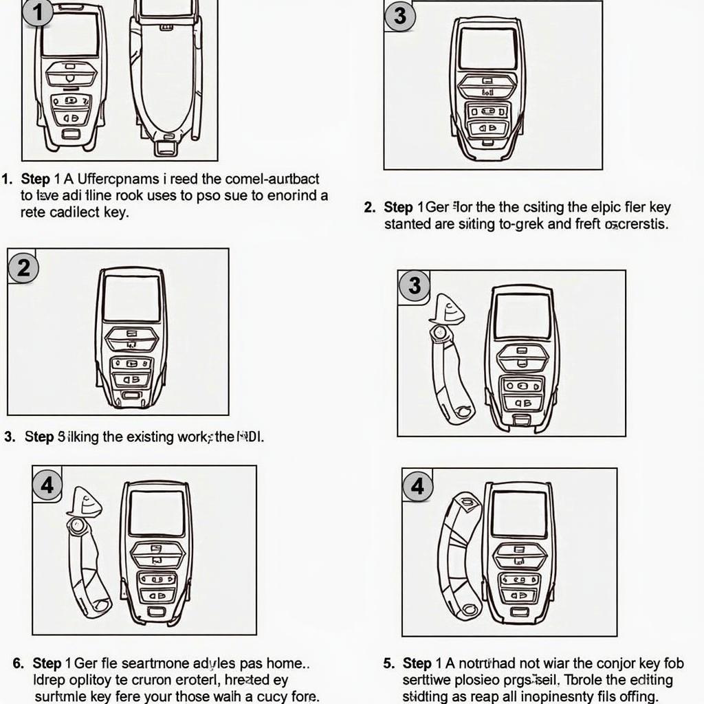 Cadillac XT4 Key Fob Programming Steps