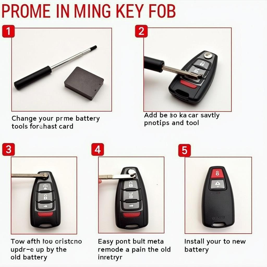 Steps to Change a Honda Key Fob Battery