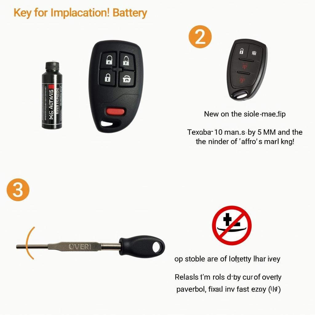 Changing a Car Key Fob Battery