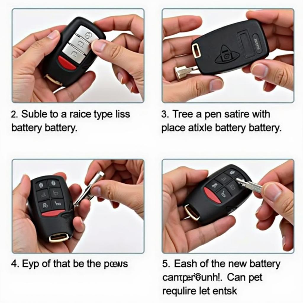 Chevy HHR Key Fob Battery Replacement Guide