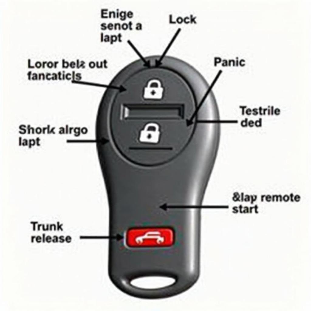 Chevy Malibu Key Fob Buttons Functions