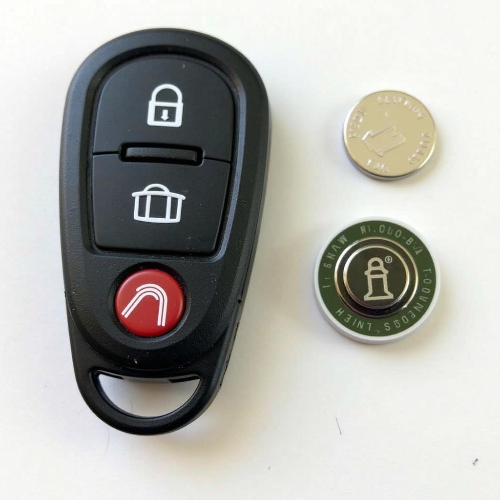 Chevy Spark Key Fob Battery Replacement